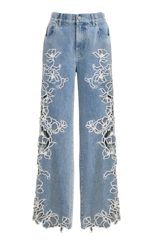 Porter Rigid Mid-Rise Wide-Leg Jeans - Moda Operandi