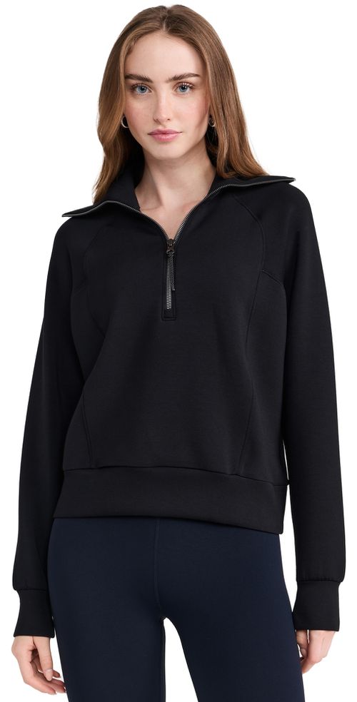 AirEssentials Half Zip Sweatshirt Very Black