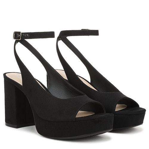 Women's Aliyah Dress Sandals (Black Microsuede)