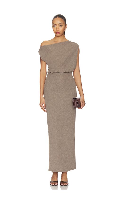 Superdown Cecilia Maxi Dress in Grey. XL. Also in XXS, XS, S