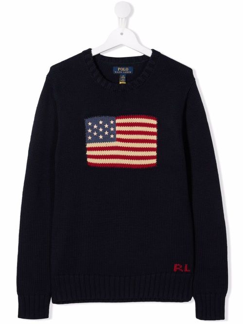The Iconic Flag Cotton Jumper