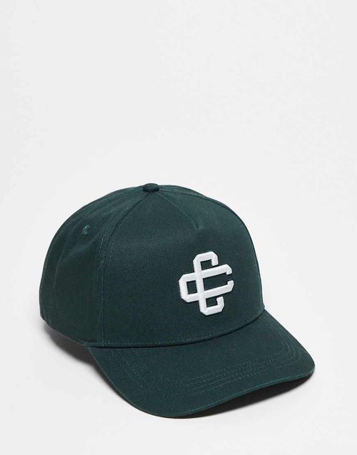 Emblem baseball cap in green