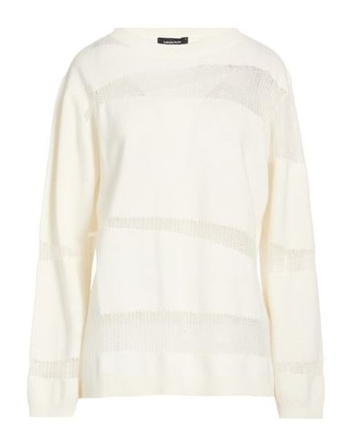 Woman Sweater Ivory Size 4 Virgin Wool, Silk, Cashmere, Mohair wool, Nylon