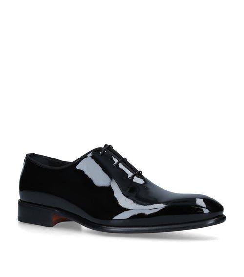 Patent Carter Wholecut Oxford Shoes