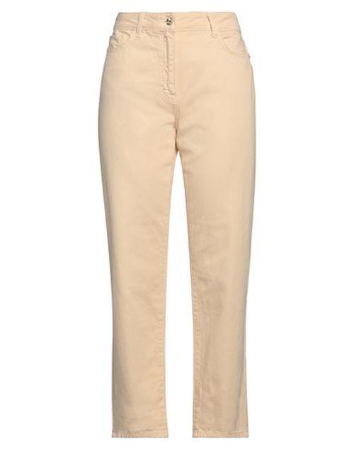 Woman Jeans Beige
