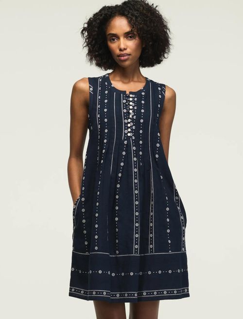 Women's Pintuck Mini Dress