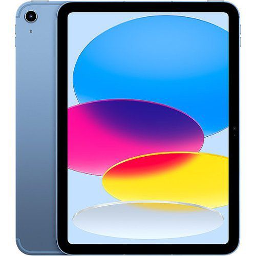 "Certified Refurbished - iPad 10.9"" (10th Generation) Wi-Fi+Cellular - 64GB - Blue"