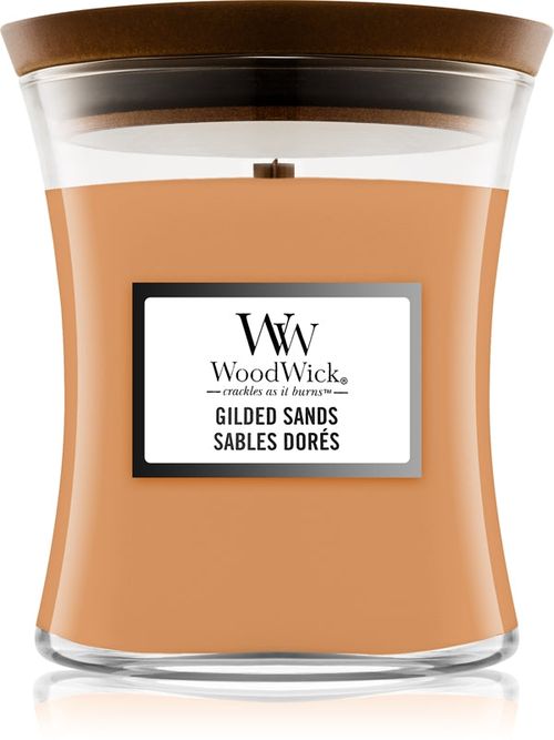 Woodwick Gilded Sands candela profumata 275 g