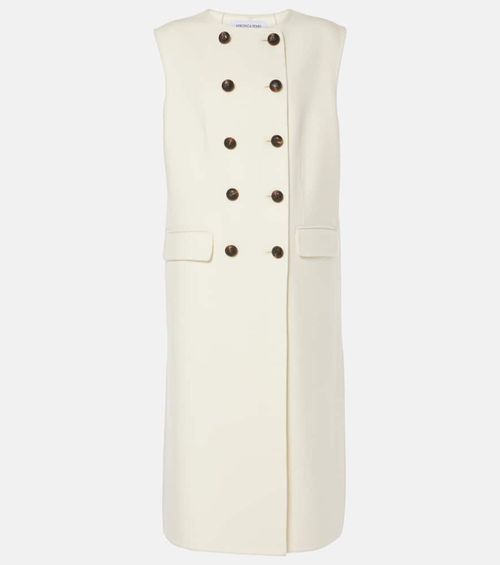 Hoxton wool-blend vest