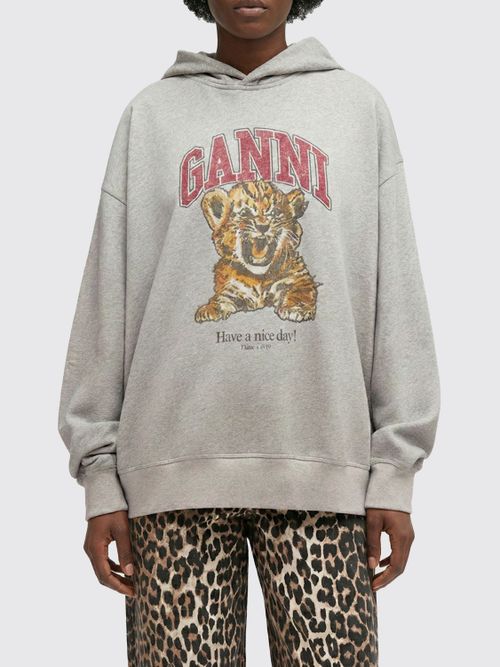 Sweatshirt Woman color Grey