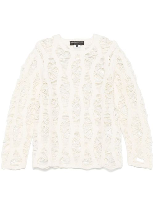 Openwork sweater - Neutrals