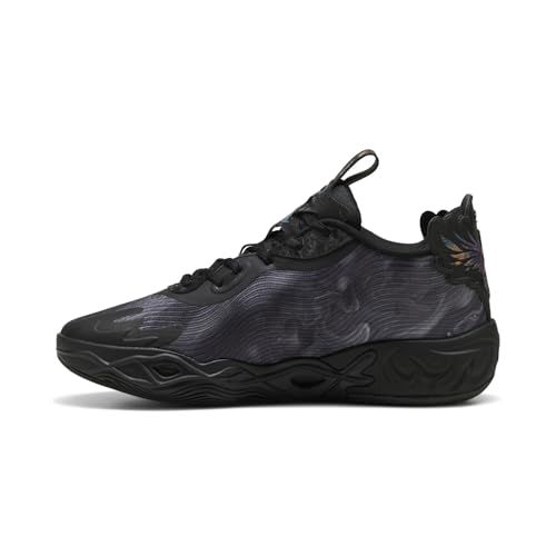 Puma Mens Lamelo Ball MB.04 LO Team Black Athletic Basketball Shoes