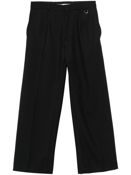 Wool trousers - Black