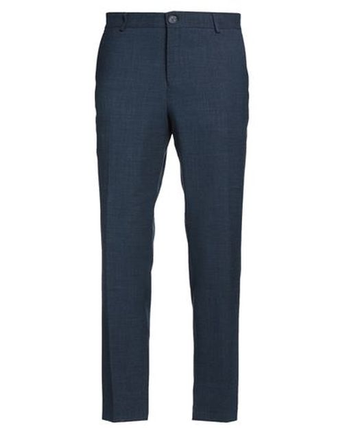 Selected Homme Man Pants Blue Size 30 Recycled polyester, Wool, Linen, Elastane