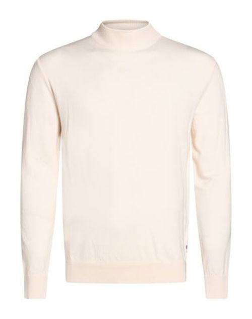 Man Turtleneck Cream Size XXL Viscose, Polyester, Polyamide