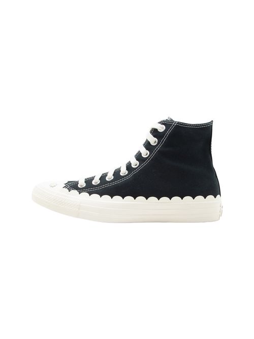 CONVERSE Sneaker alta 'CTAS' verde scuro / bianco