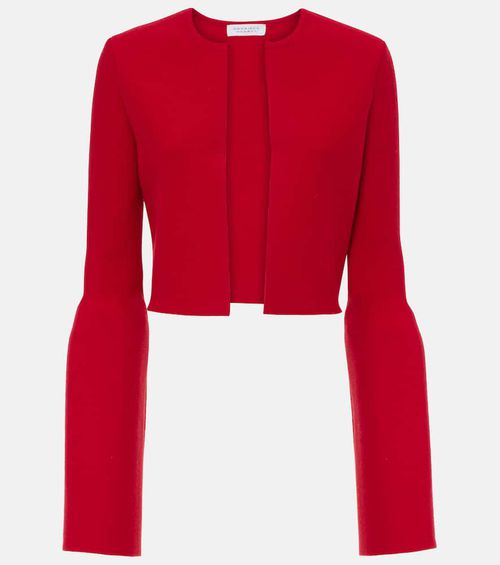 Katlin cropped wool jacket