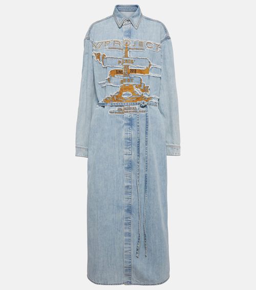 Evergreen Paris' Best denim shirt dress