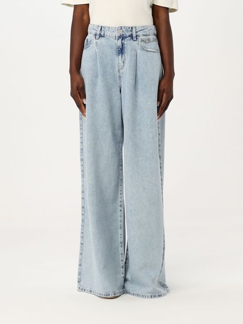 Jeans KARL LAGERFELD Woman color Denim