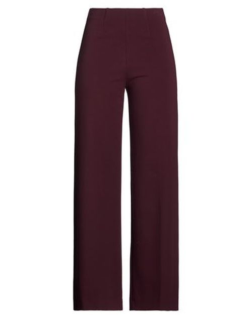 Woman Pants Burgundy Size 2 Viscose, Polyamide, Elastane