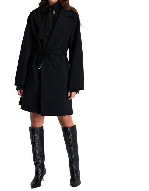 Coat In Black