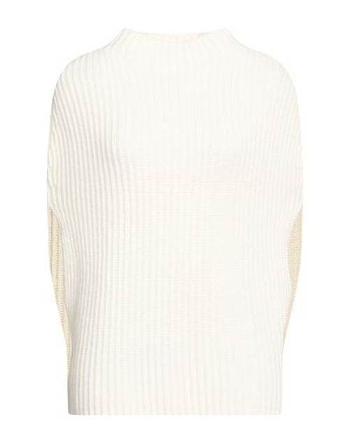 Woman Sweater Ivory Size 6 Wool, Cashmere
