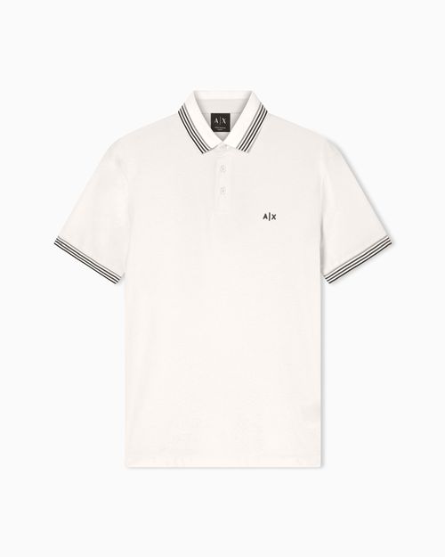 Classic Polo Shirt in Breathable Cotton Piqué