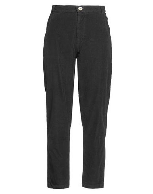 Woman Pants Dark brown Size 25 Cotton