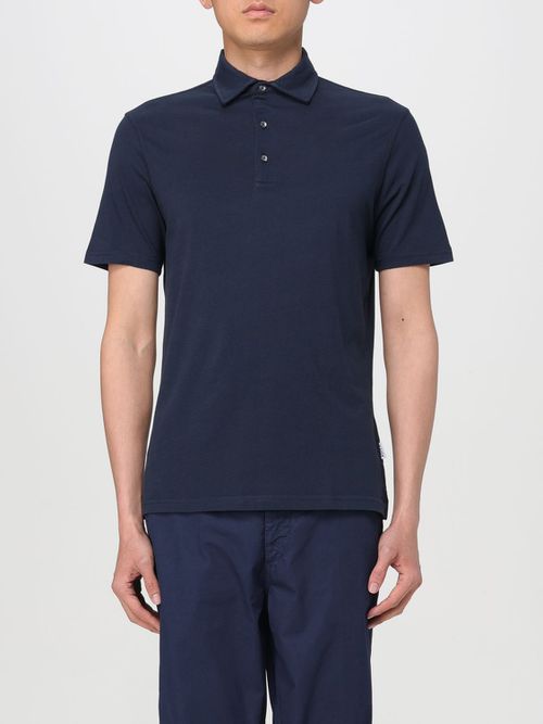 Polo Shirt Men color Blue