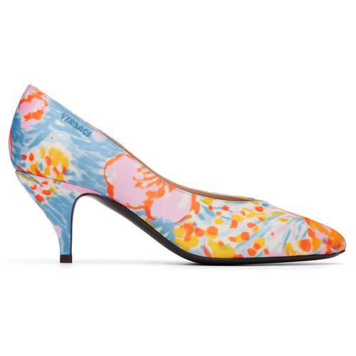 Multicolor Tina Printed Duchesse 65 Heels