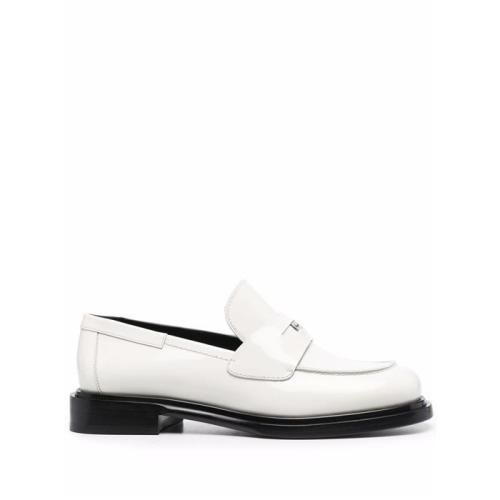 Nyx 30 patent leather loafers - White
