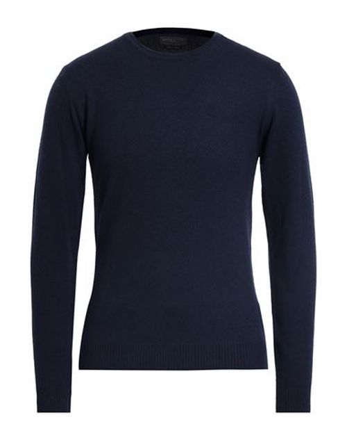 Man Sweater Midnight blue Size L Wool, Cashmere