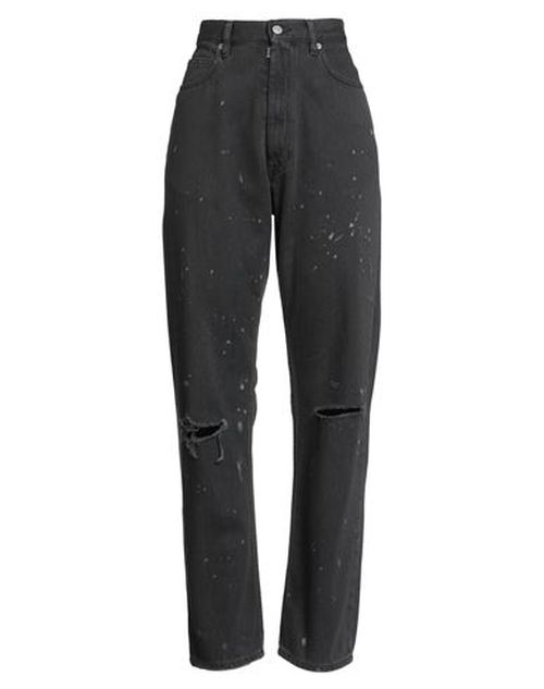 Woman Jeans Black Size 32 Cotton