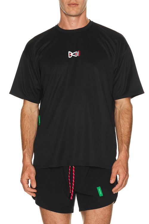 District Vision Boxy Training Tee in Blcak - Black. L also in M, XL/1X