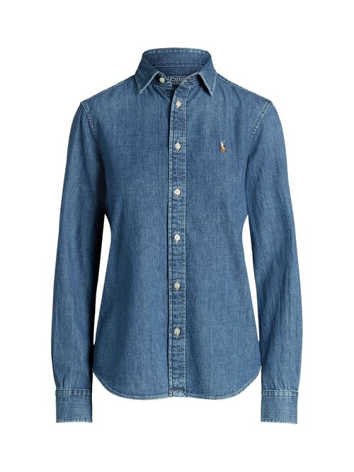 Slim Fit Denim Shirt for Women - SS26 Collection