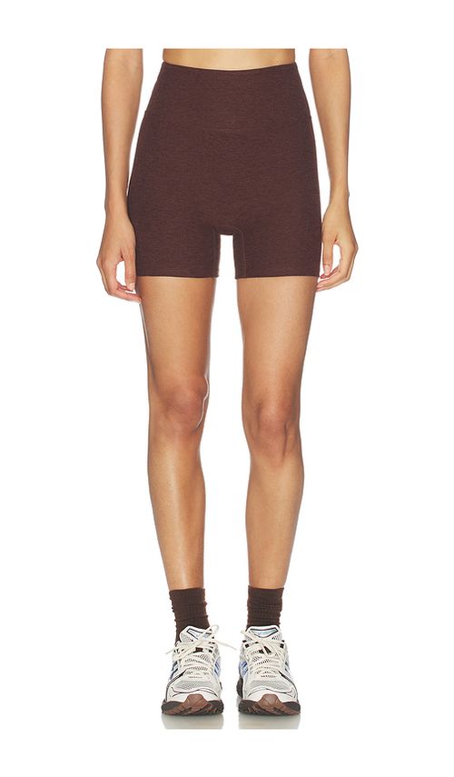 YEAR OF OURS STRETCH SCULPT SHORT バイカーショートパンツ - Brown. M. Also - L