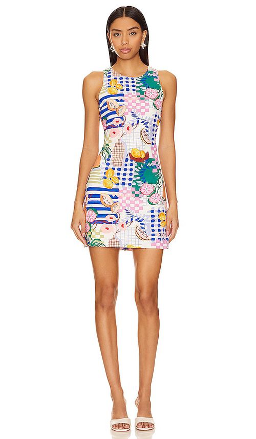 MINKPINK ROBE COURTE AL FRESCO en Multi.  XS. Also en