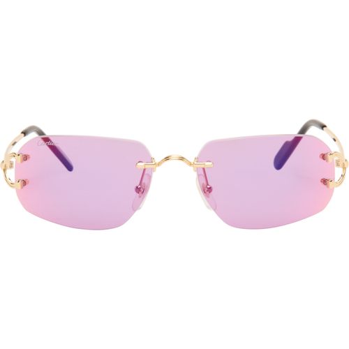 Gold Classic C Motif Sunglasses