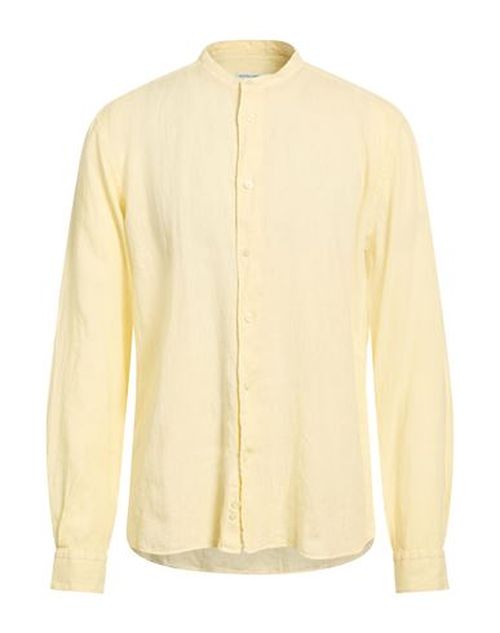 Man Shirt Pastel yellow Size 15 ½ Linen