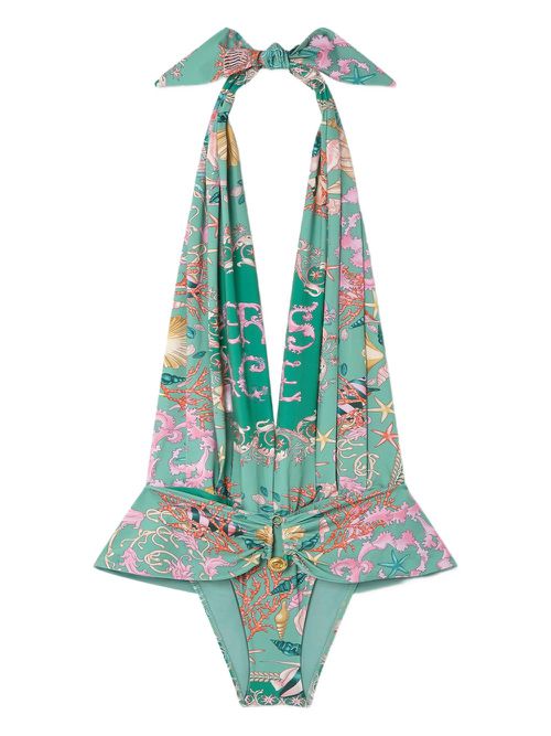 Underwater Barocco swimsuit - Green