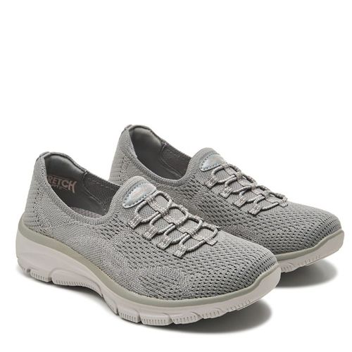 Women's Easy Going Slip-On Engineered Knit Sneakers (Grey)