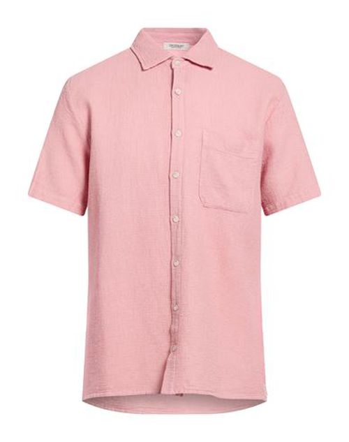 Man Shirt Pink Size M Cotton