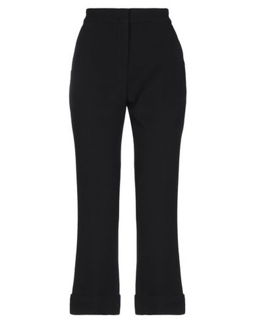 Woman Pants Black Size 6 Polyester, Viscose, Elastane