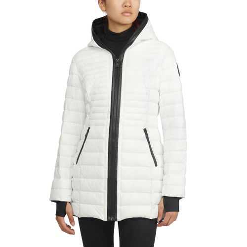 Women's Lyvien Light Weight Packable Puffer with Zip to Top Fixed Hood