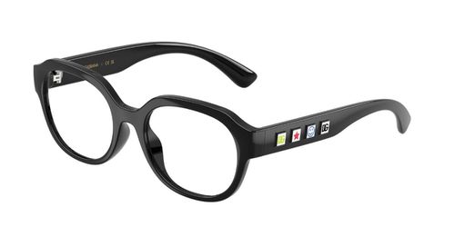 Dolce & Gabbana DX5004U Kids 501 Kids' Eyeglasses Black Size 48 - Blue Light Block Available