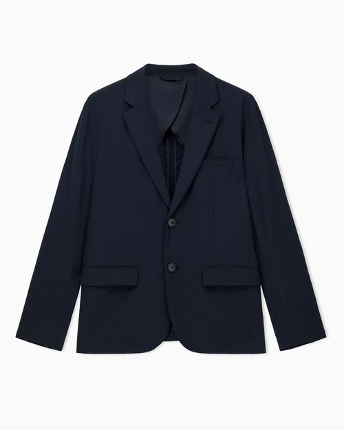 Stretch seersucker jacket