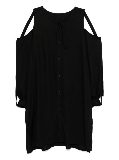 Open-shoulder shirt - Black