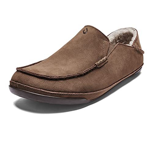 OLUKAI Kipuka Hulu Men's Leather Slippers