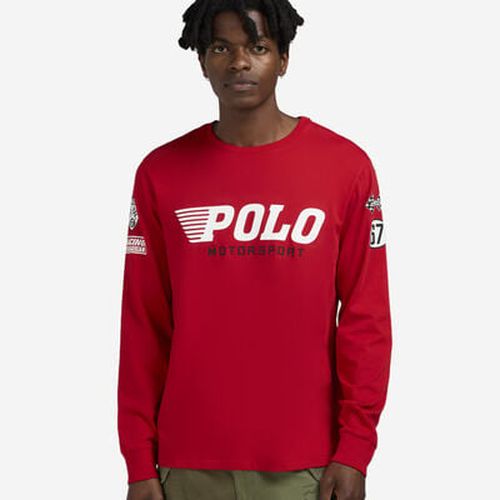 Men's Jersey Graphic T-Shirt in Red