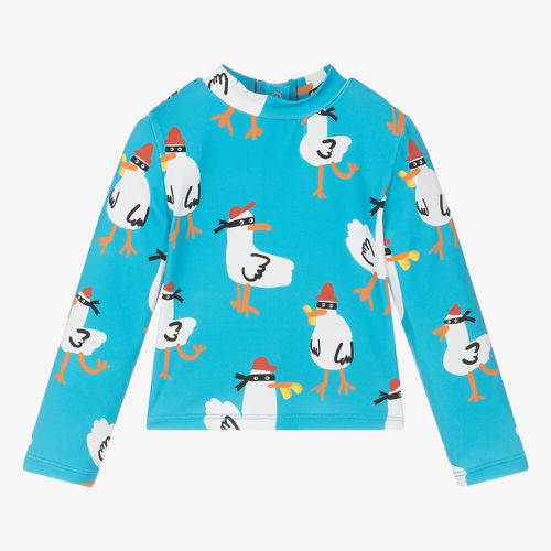 Boys Blue Seagull Swim Top (Upf50+)